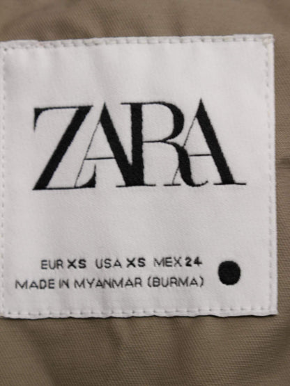 ZARA/ナイロンジャケット/ジャケット/アウター/カーキ/XS
