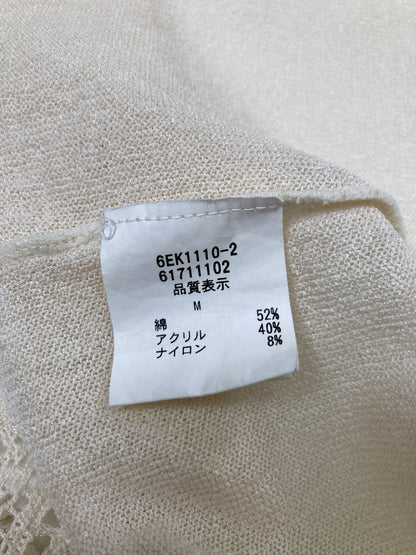 L `EST ROSE/カーディガン/ボレロ/トップス/アイボリー/M