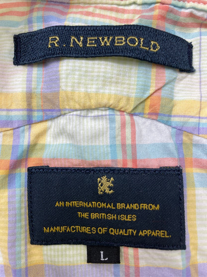 R.NEWBOLD/アールニューボールド/シャツ/ブラウス/トップス/ベージュ/L