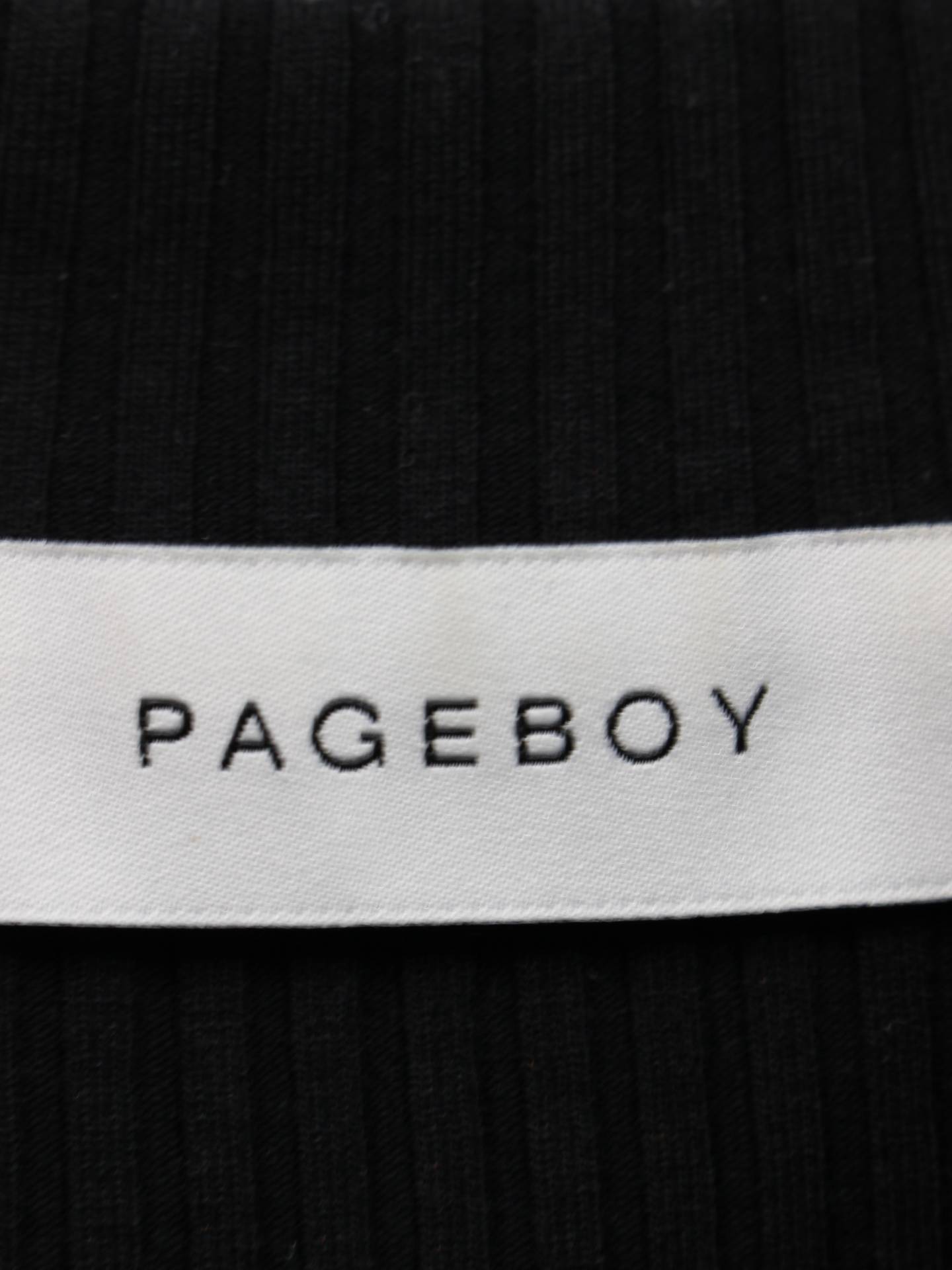PAGEBOY/ニット/セーター/トップス/ブラック/F