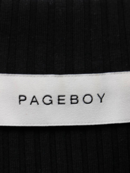 PAGEBOY/ニット/セーター/トップス/ブラック/F