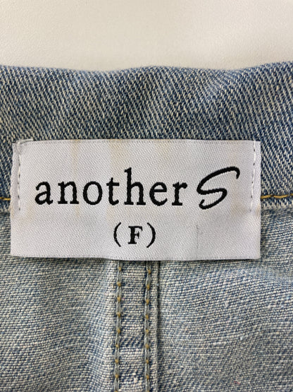 another s/ベスト/トップス/ブルー/F