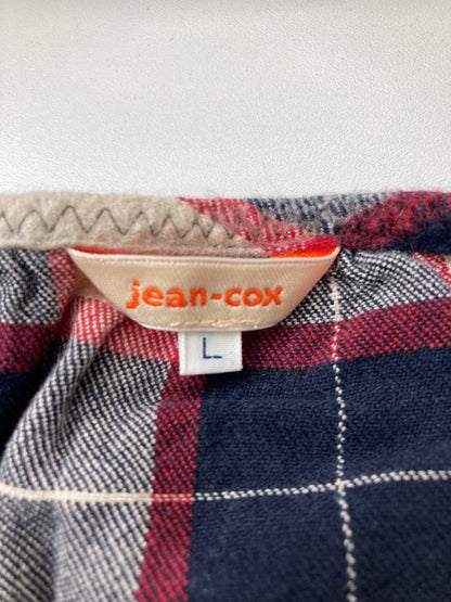 jean-cox/シャツワンピース/ワンピース/ドレス/ネイビー/L