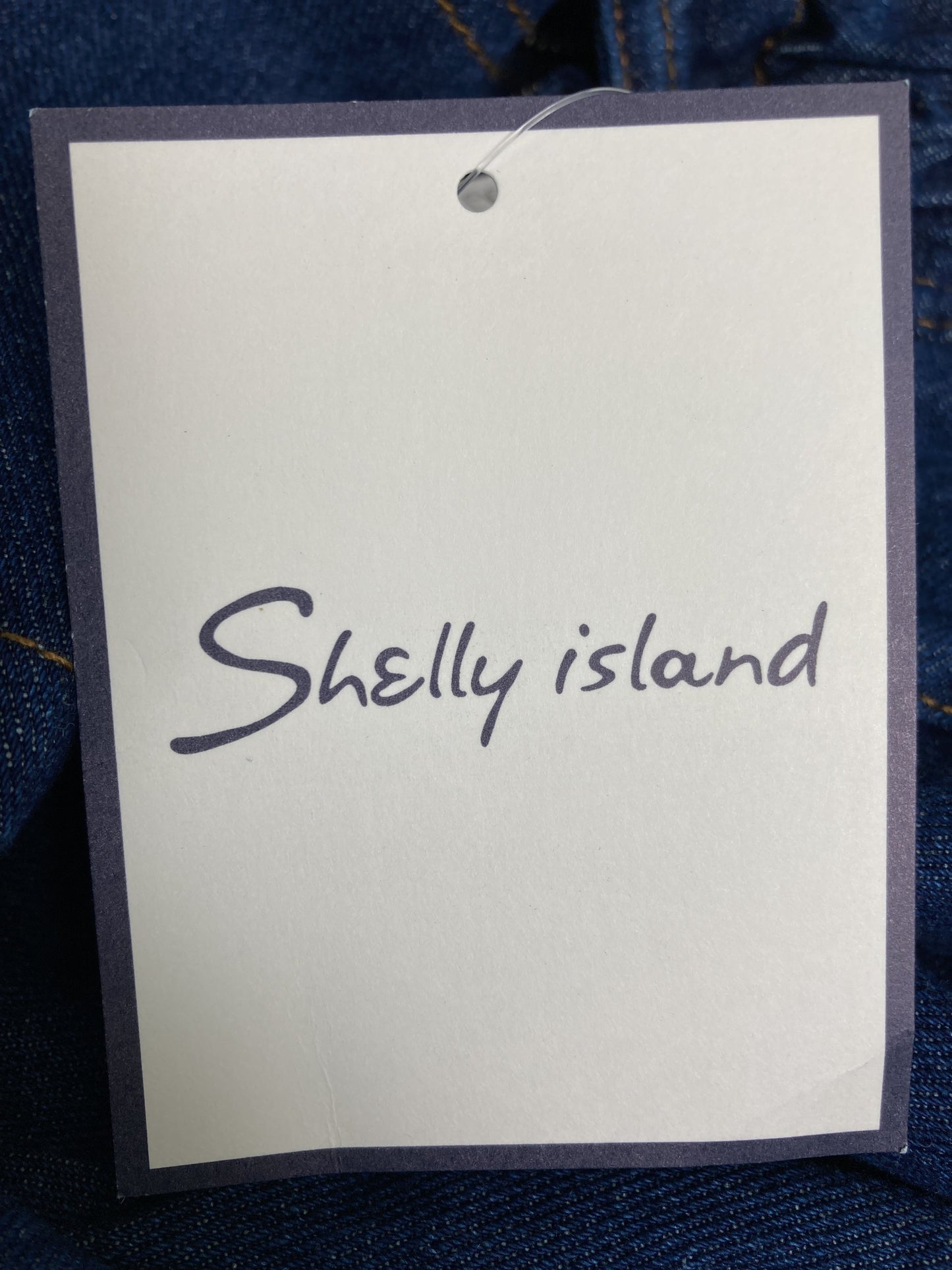 shelly island/デニムスカート/スカート/ブルー/M