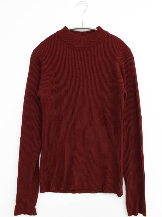 ニット/セーター/トップス/レッド/M