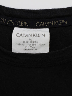 Calvin Klein/カルバンクライン/Tシャツ/カットソー/トップス/ブラック/M