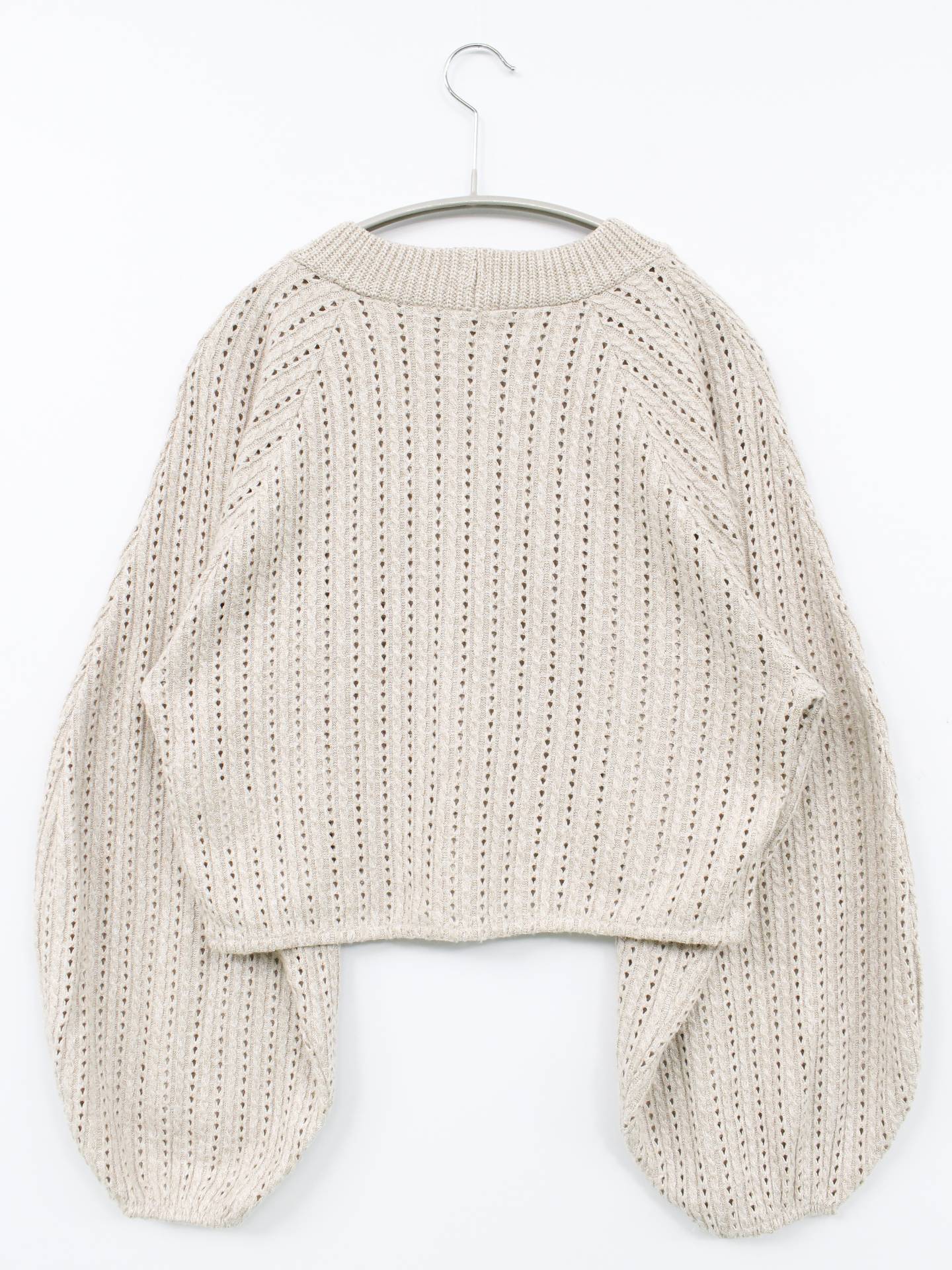 ZARA/ザラ/ニット/セーター/トップス/ベージュ/EUR L/USA L/MEX 30