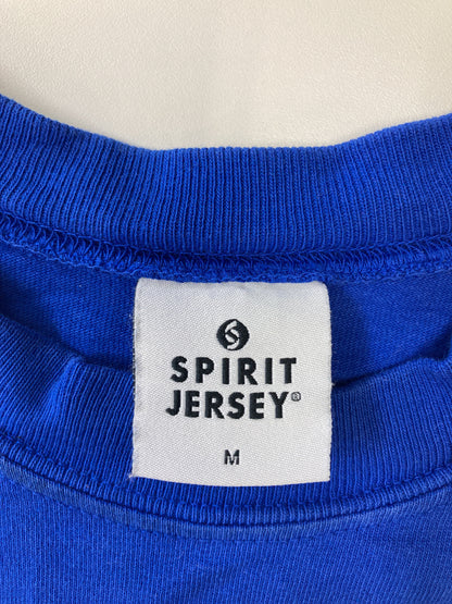 SPIRIT JERSEY/Tシャツ/カットソー/トップス/ブルー/M