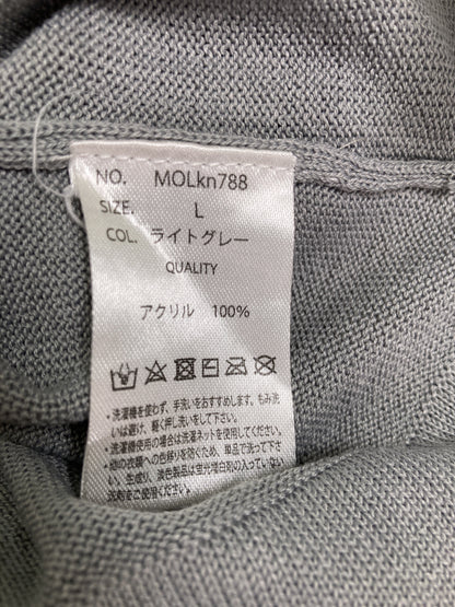 molk/ニット/セーター/トップス/グレー/L