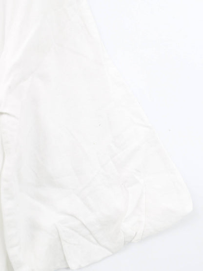ZARA BASIC/シャツ/ブラウス/トップス/ホワイト/S