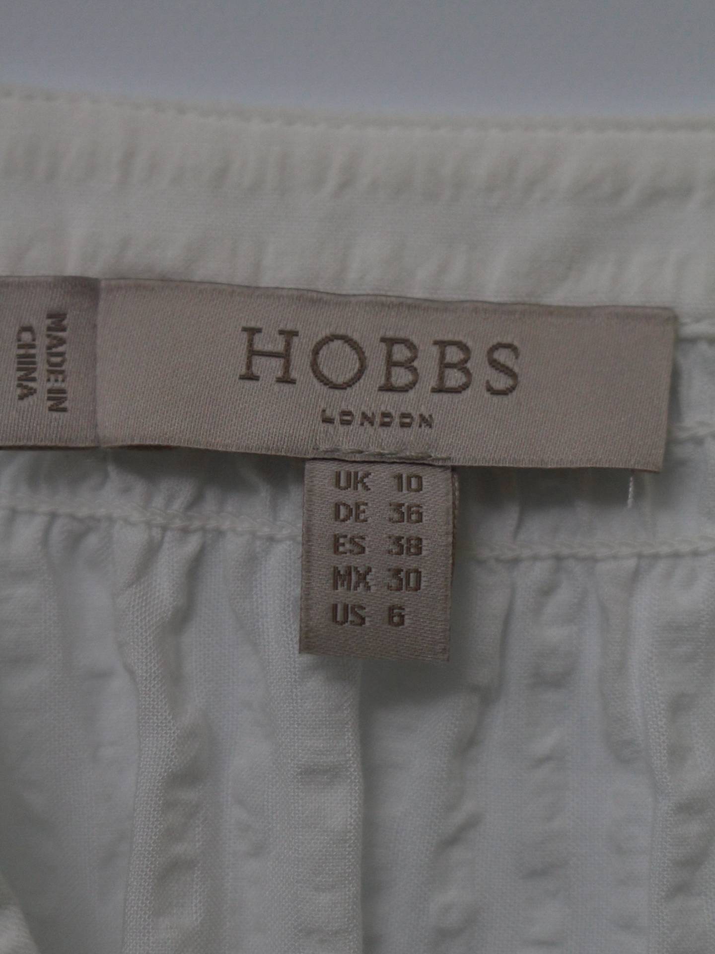 HOBBS/シャツ/ブラウス/トップス/ホワイト/UK10 DE36 ES38 MX30 US6