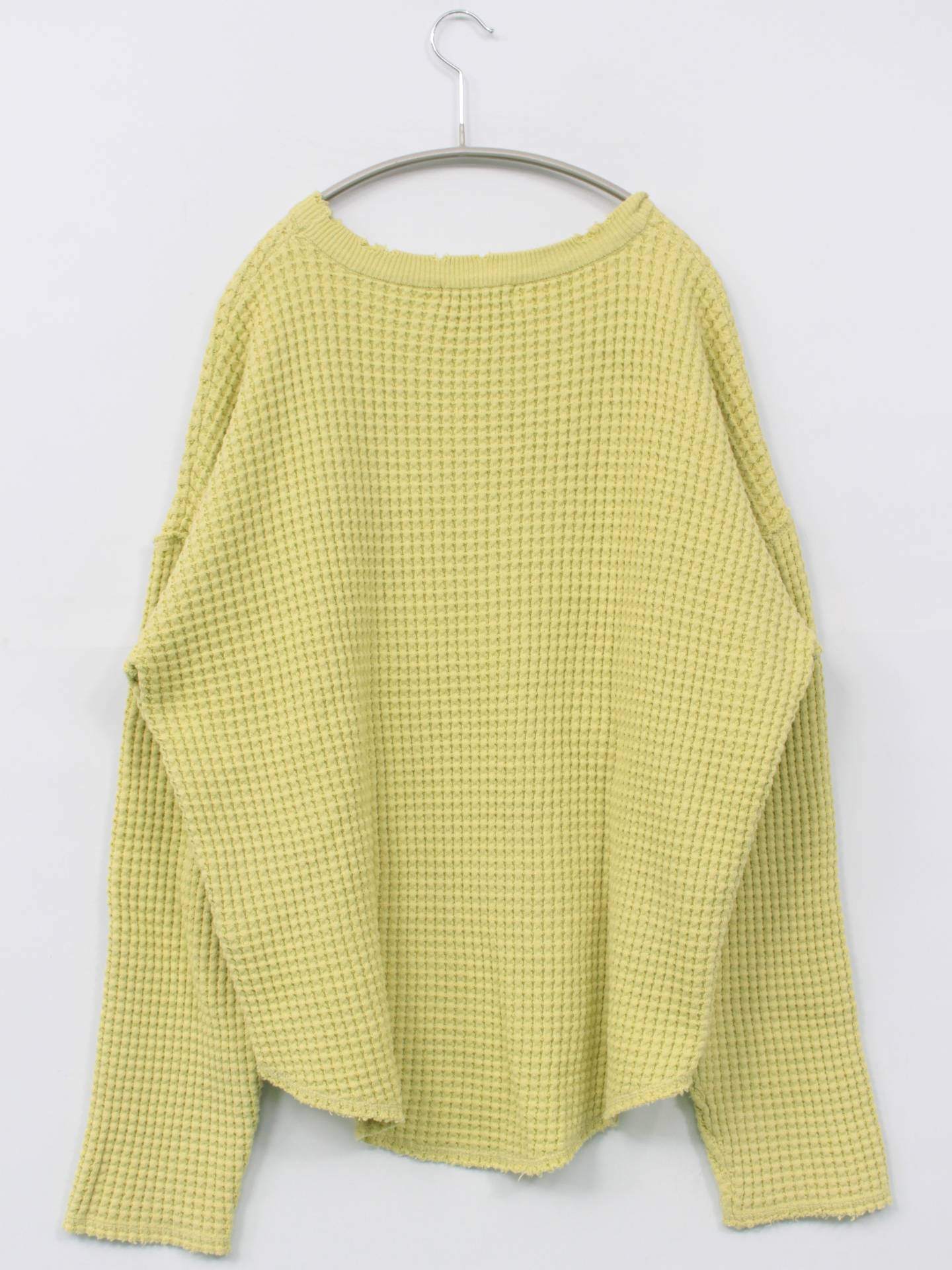 niko and .../ニコアンド/ニット/セーター/トップス/イエロー/F