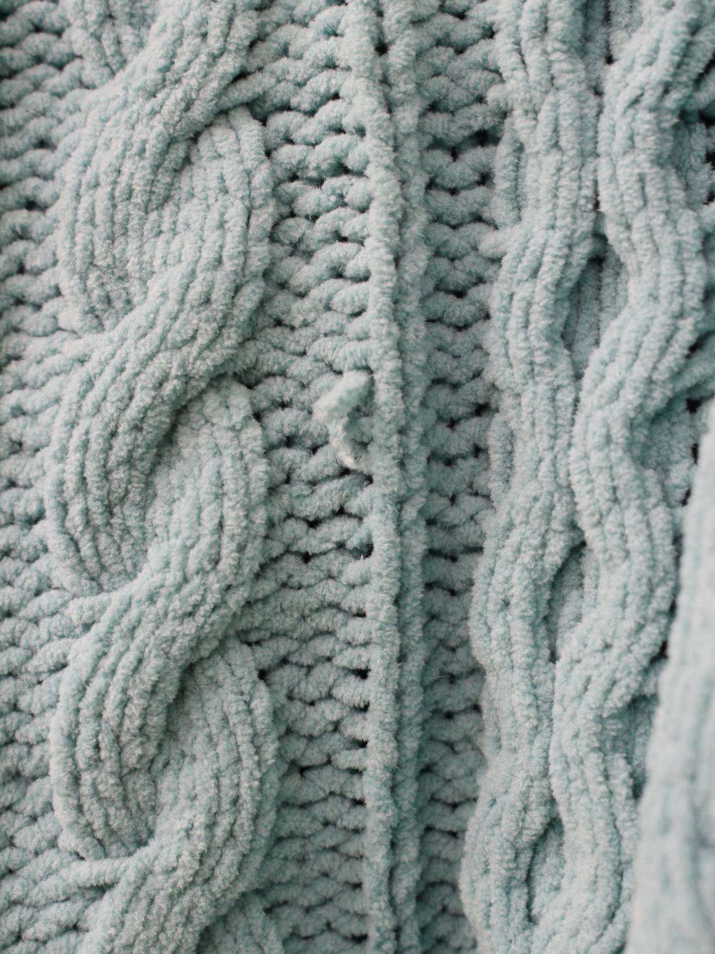 AZUL/ニット/セーター/トップス/ブルー/M