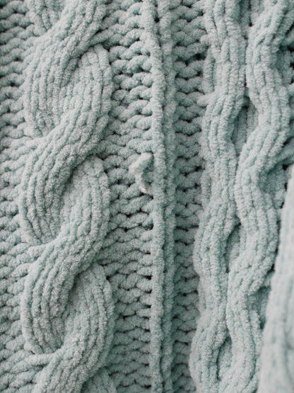 AZUL/ニット/セーター/トップス/ブルー/M