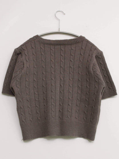 ニット/セーター/トップス/グレー/ONE SIZE