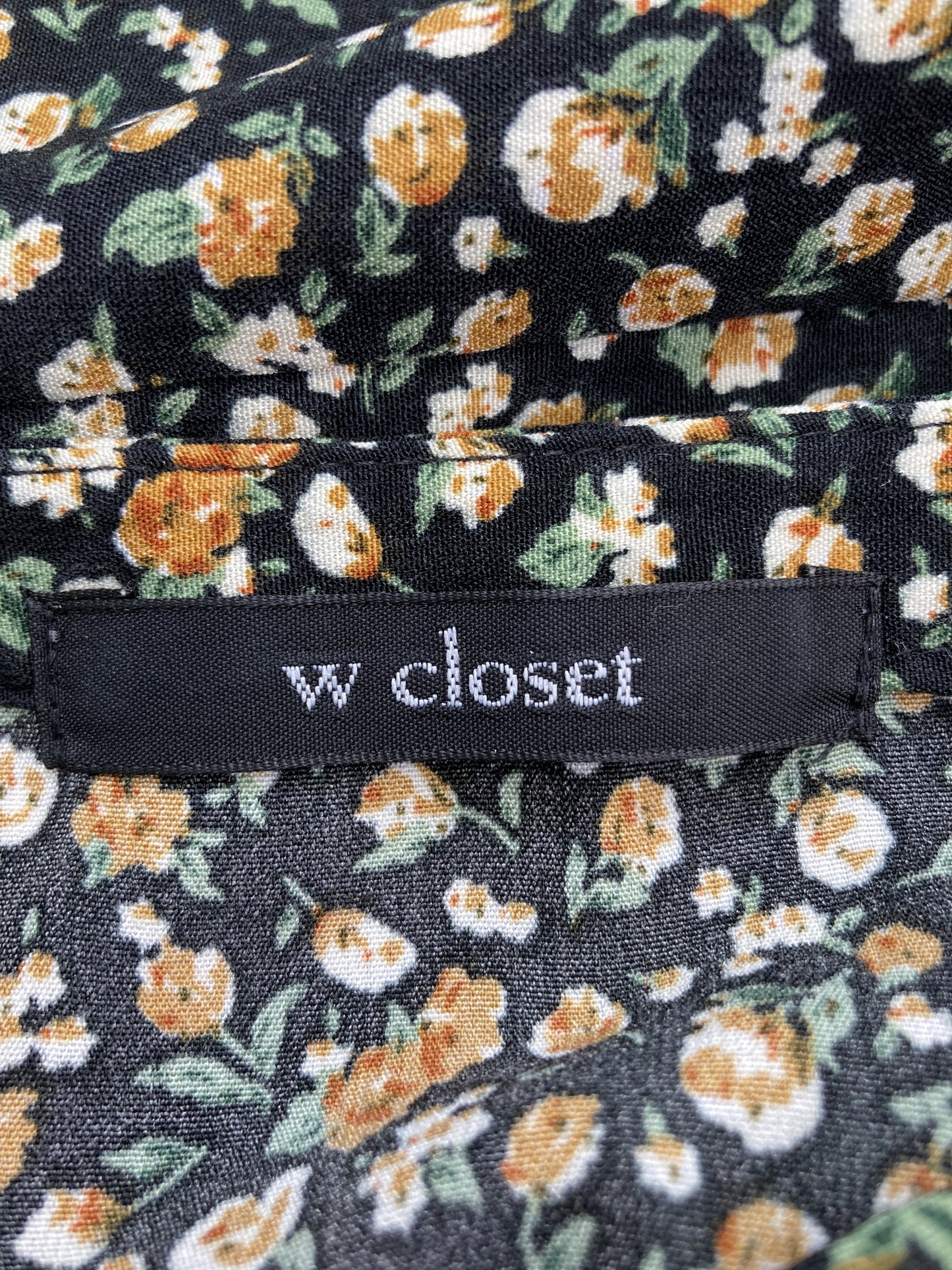 w closet/ダブルクローゼット/ワンピース/ワンピース/ドレス/ブラック/F