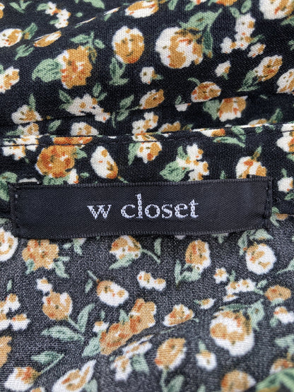 w closet/ダブルクローゼット/ワンピース/ワンピース/ドレス/ブラック/F