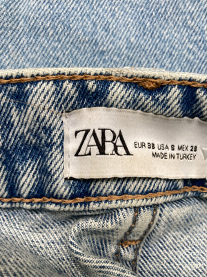 ZARA/ザラ/デニムパンツ/パンツ/スカイブルー/38/S