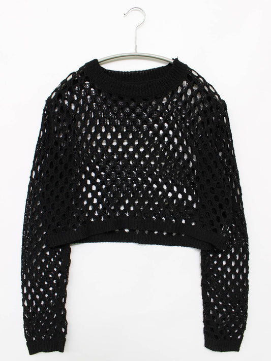 TAXI//ニット/セーター/トップス/ブラック