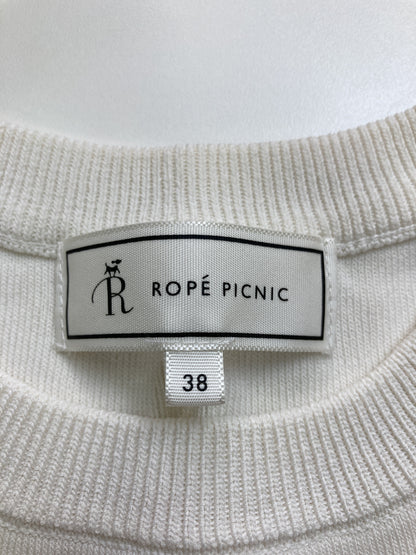 ROPE PICNIC/ロペピクニック/ノースリーブ/トップス/ホワイト/38