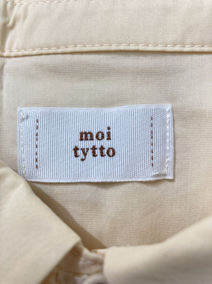moi tytto/シャツワンピース/ワンピース/ドレス/ベージュ/F