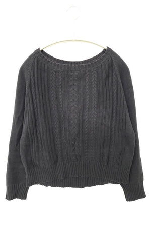 SPIRALGIRL/スパイラルガール/ニット/セーター/トップス/ブラック/F