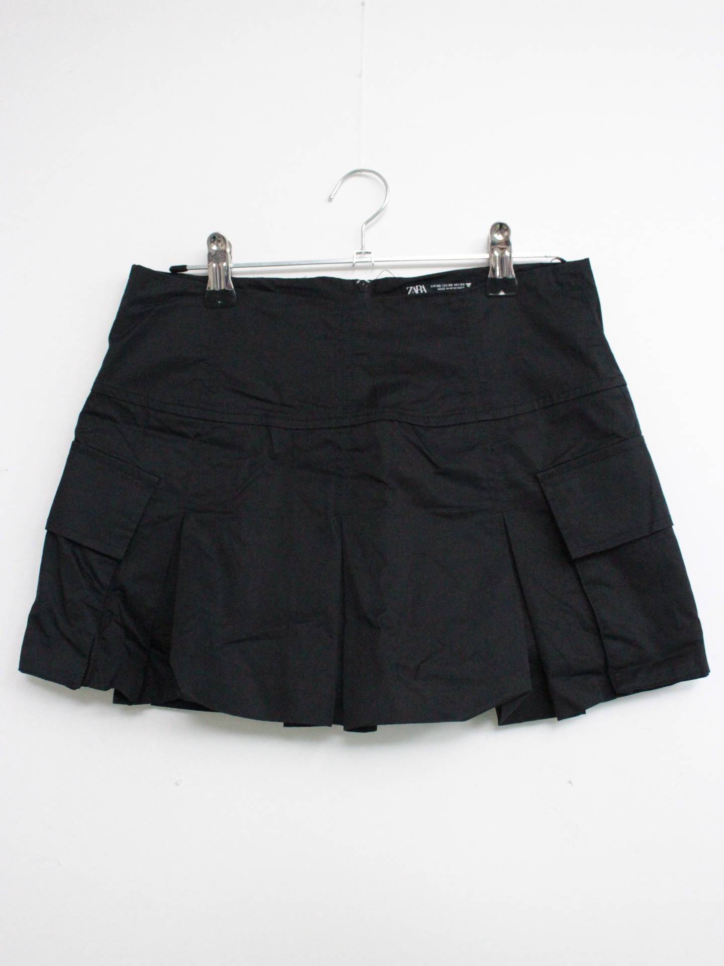 ZARA/ザラ/ショート/ミニスカート/スカート/ブラック/EUR XS/USA XS/MEX 24