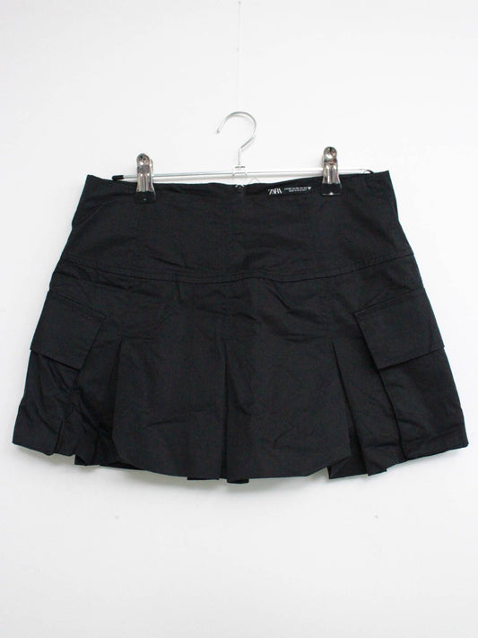 ZARA/ザラ/ショート/ミニスカート/スカート/ブラック/EUR XS/USA XS/MEX 24