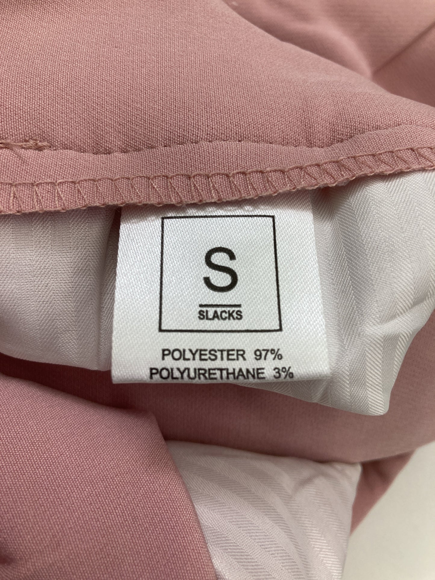 スラックス/パンツ/ピンク/S