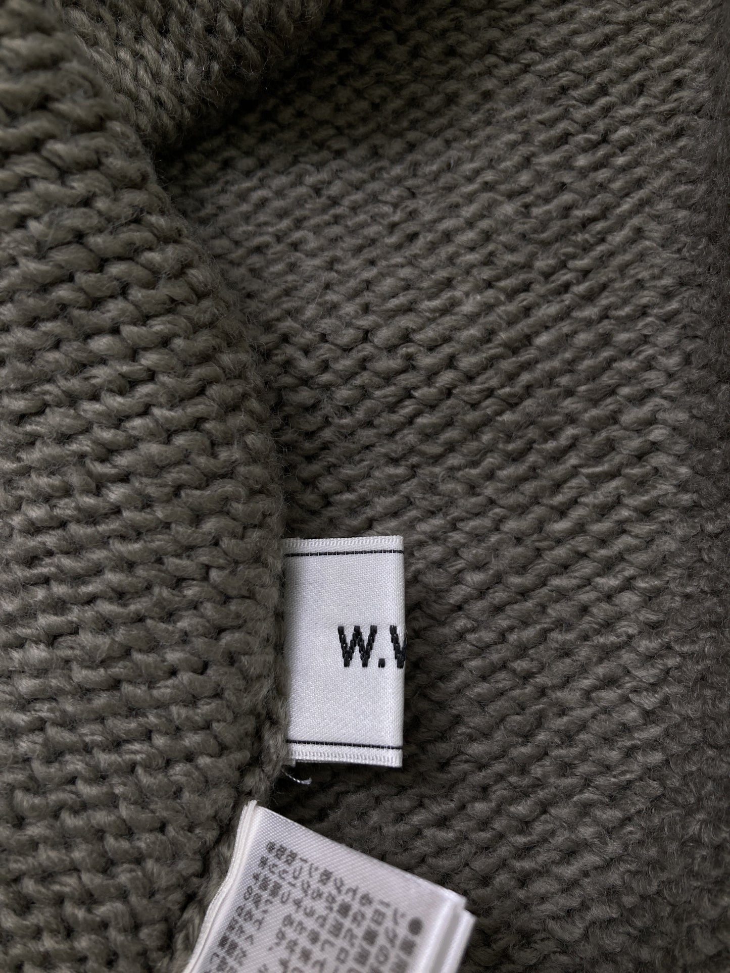 W.W.G/フーズフーギャラリー/ニット/セーター/トップス/グレー/F