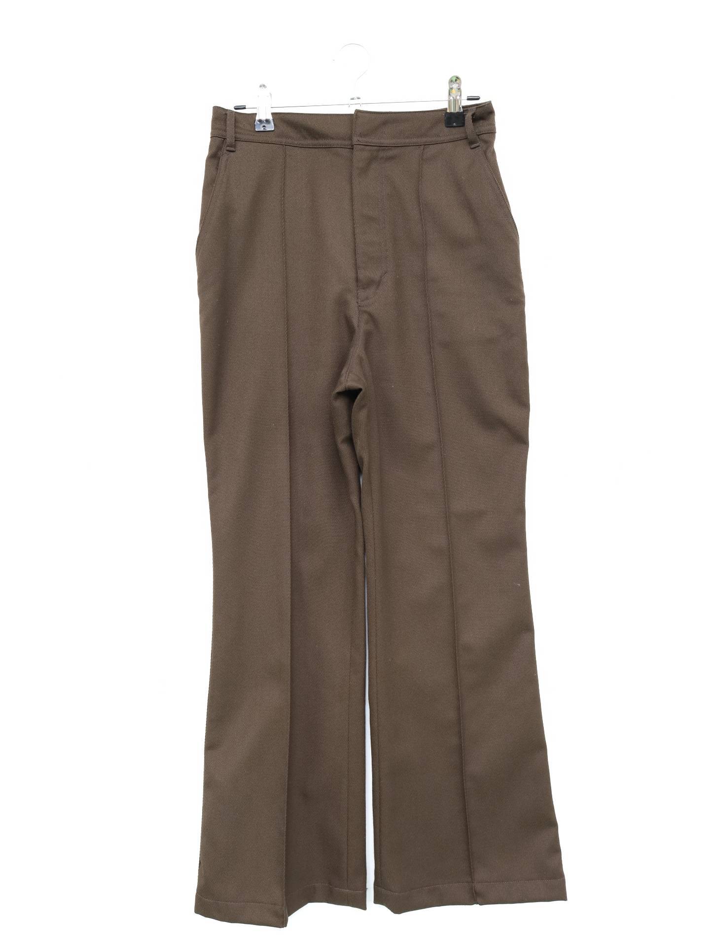 PUBLIC DENIM/スラックス/パンツ/ブラウン/1