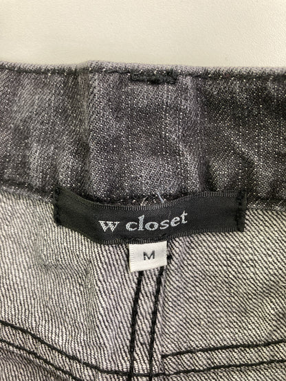 w closet/ダブルクローゼット/デニムパンツ/パンツ/ブラック/M