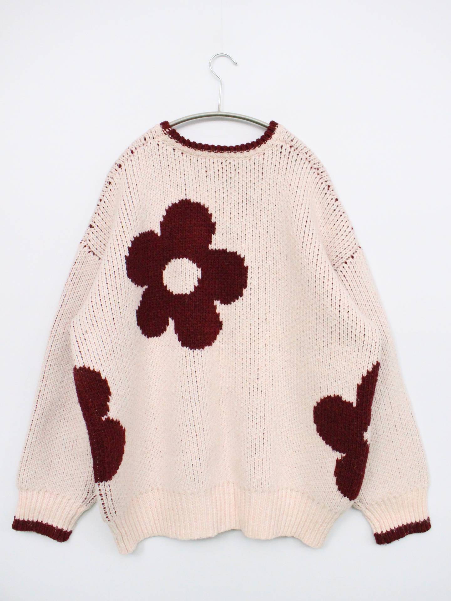 shesame/シーセム/ニット/セーター/トップス/ピンク/L