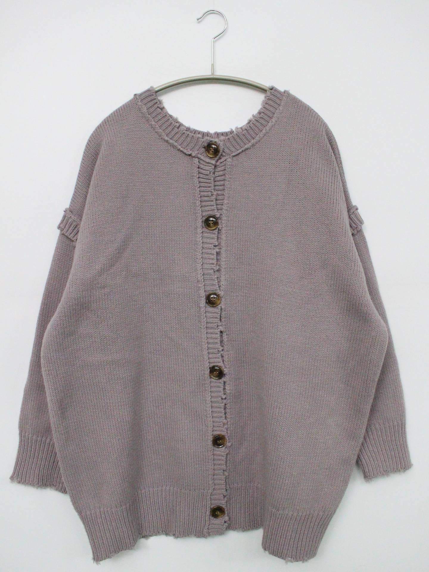 Ray Cassin/レイカズン/カーディガン/ボレロ/トップス/グレー/F