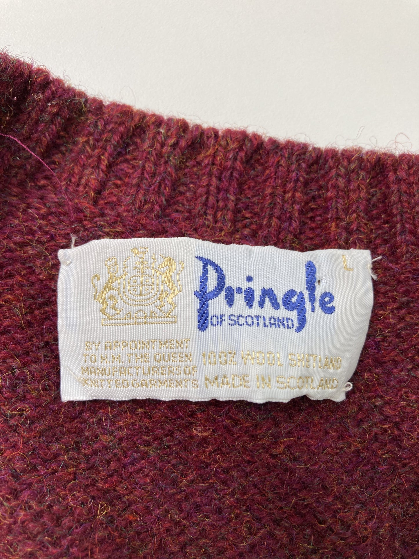 pringle/ベスト/トップス/ブラウン