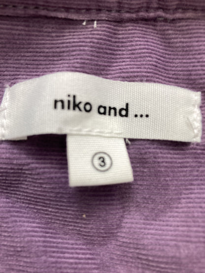 niko and .../ニコアンド/シャツワンピース/ワンピース/ドレス/パープル/3