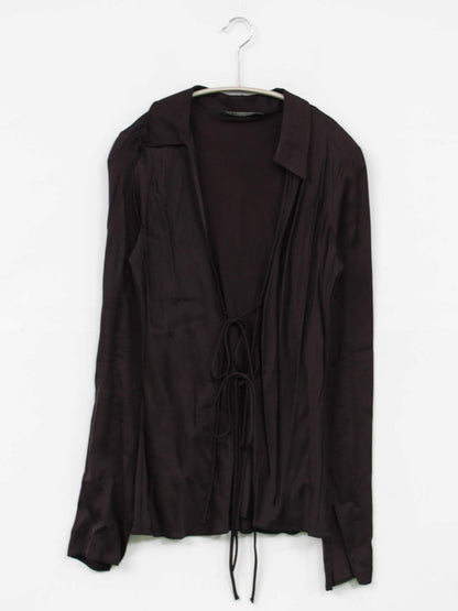 ZARA/ザラ/シャツ/ブラウス/トップス/ブラック/XS
