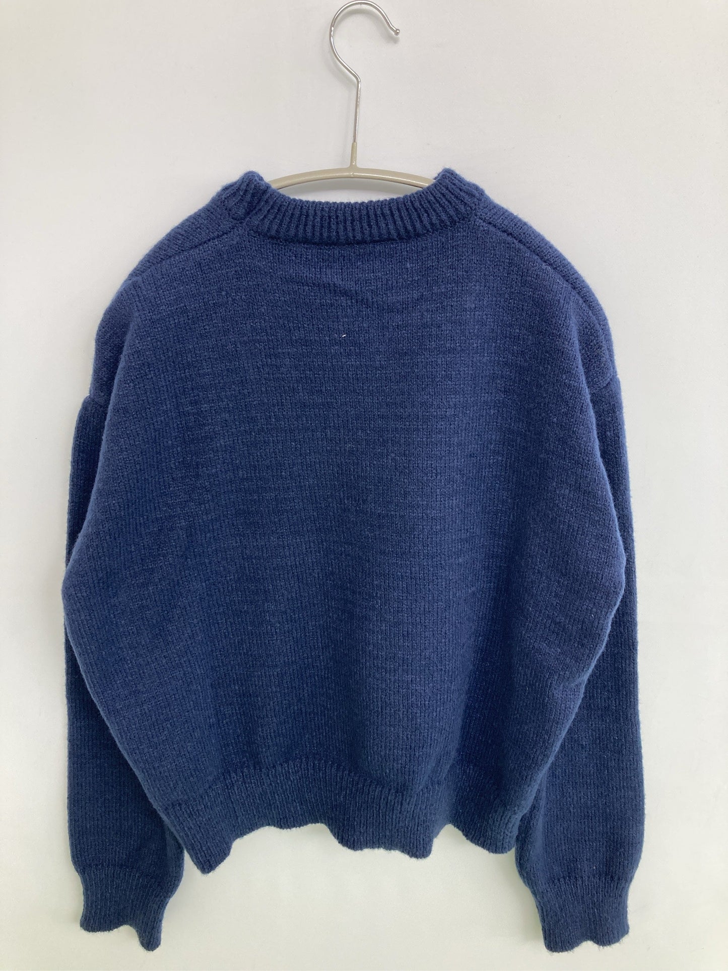 Achic/アシック/ニット/セーター/トップス/ネイビー