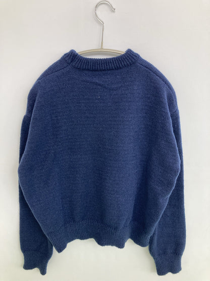 Achic/アシック/ニット/セーター/トップス/ネイビー