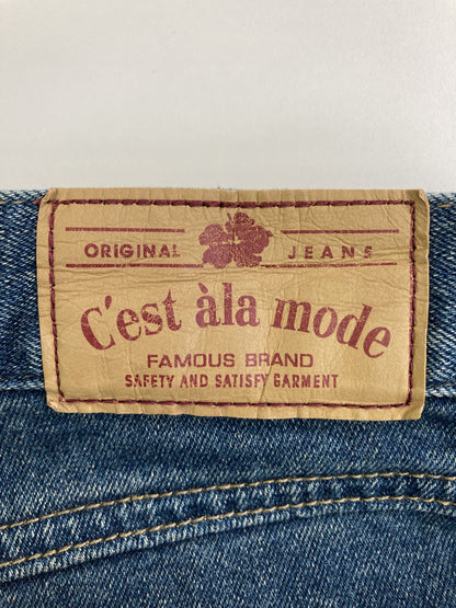 c'est ala mode/デニムパンツ/パンツ/ブルー/92-107