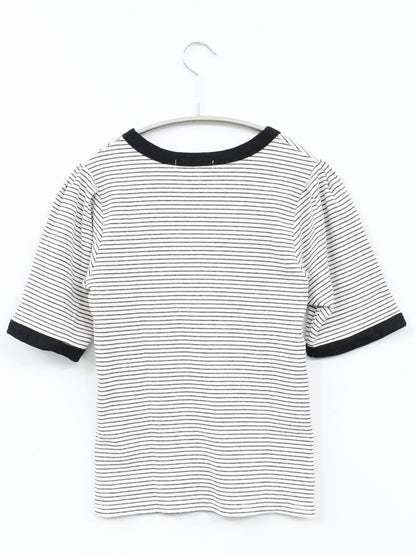 continuer de NICE CLAUP/Tシャツ/カットソー/トップス/ブラック/F