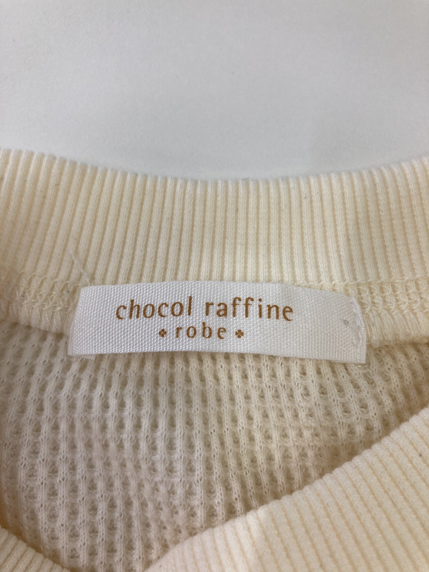 chocol raffine/スウェット/トップス/アイボリー/F