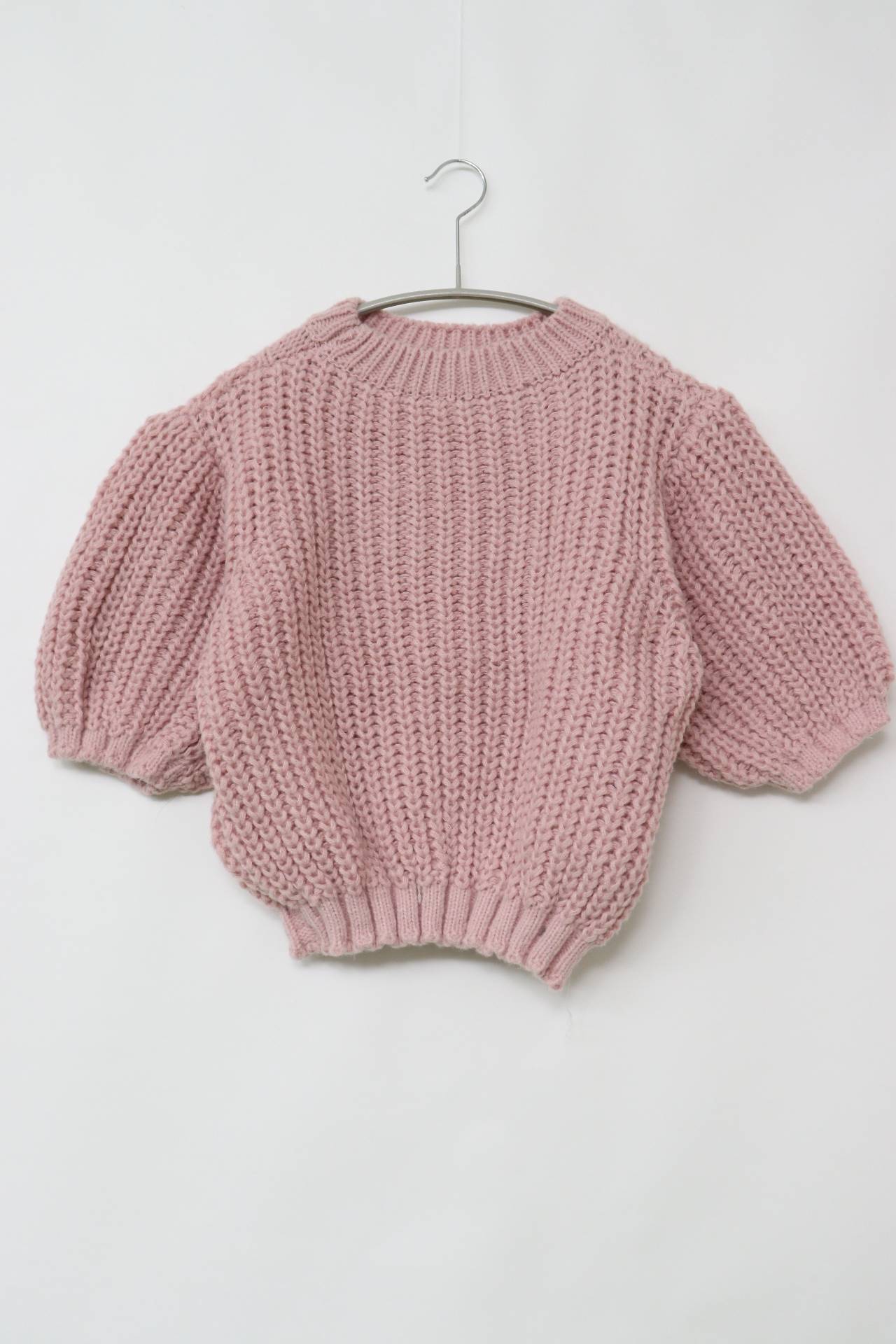 ニット/セーター/トップス/ピンク