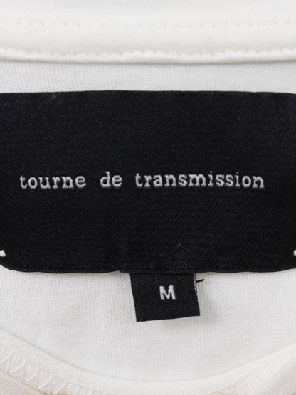 tourne de transmission/Tシャツ/カットソー/トップス/ホワイト/M