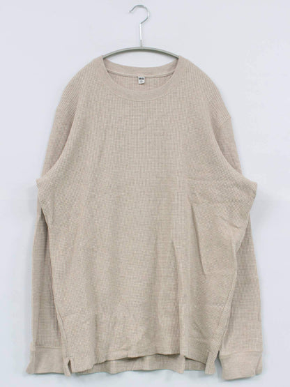 UNIQLO/ユニクロ/Tシャツ/カットソー/トップス/ベージュ/XL