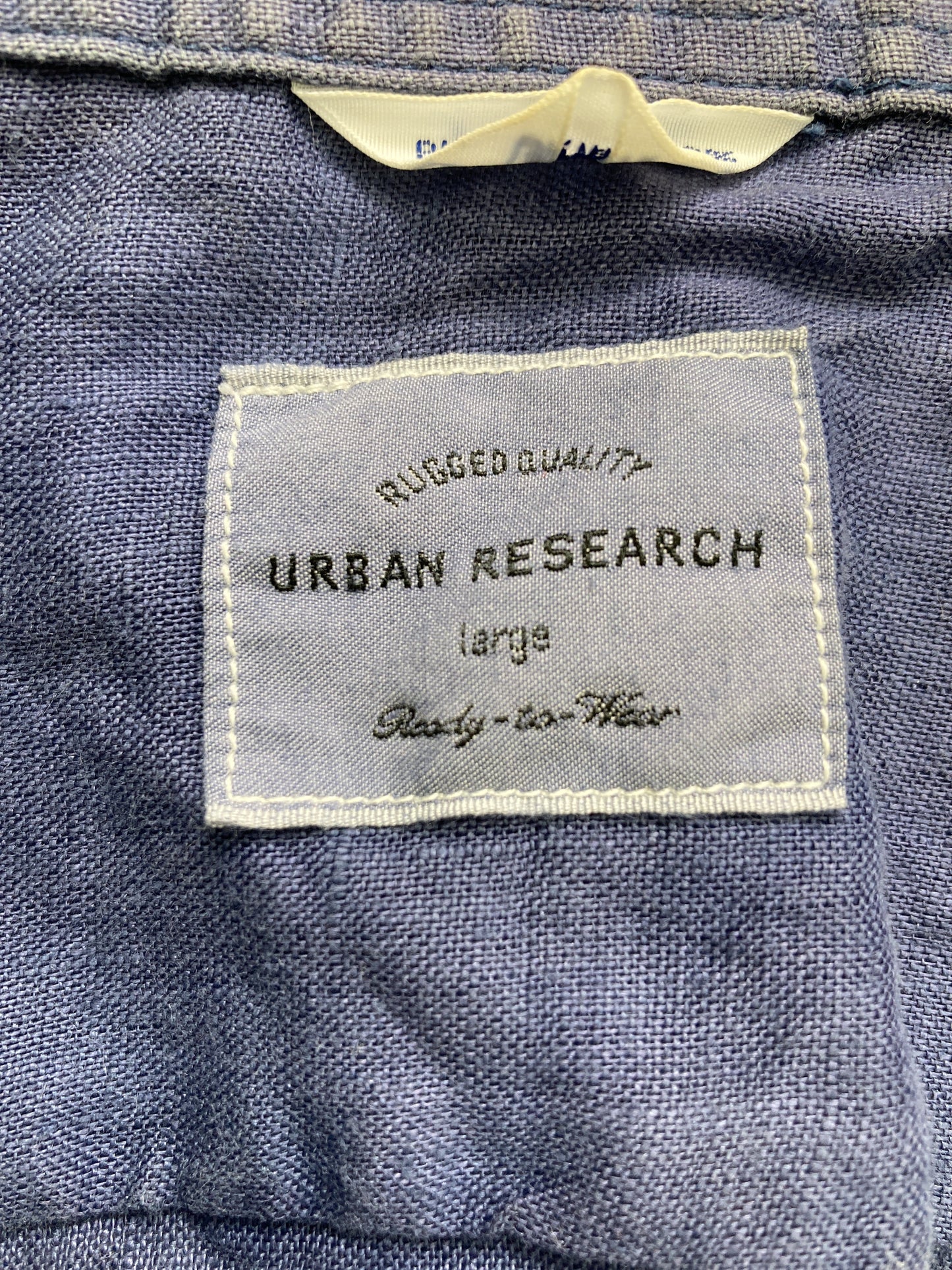 URBAN RESEARCH/アーバンリサーチ/シャツ/ブラウス/トップス/ネイビー/lerge