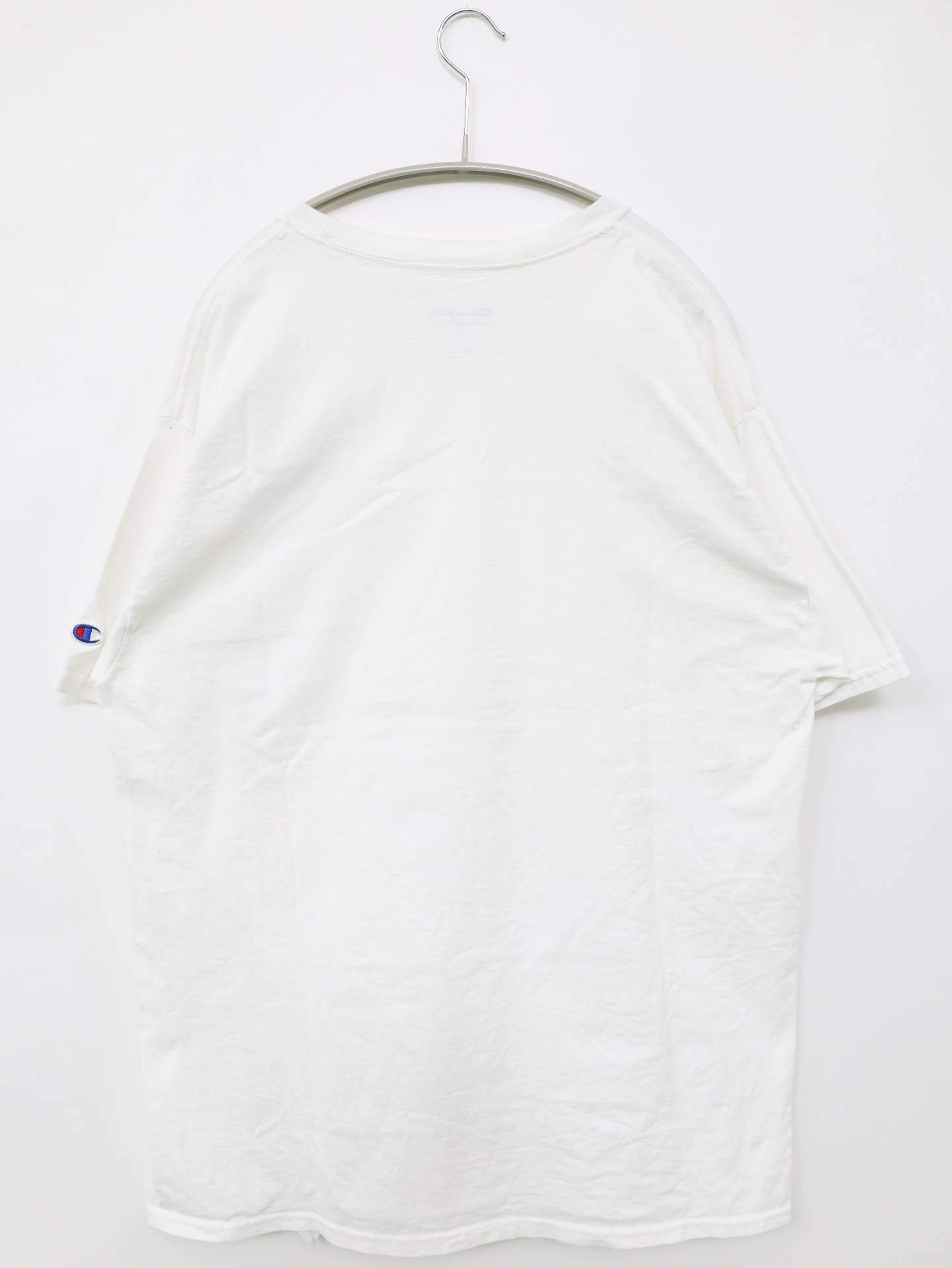 Champion/Tシャツ/カットソー/トップス/ホワイト/L
