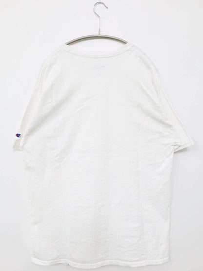 Champion/Tシャツ/カットソー/トップス/ホワイト/L