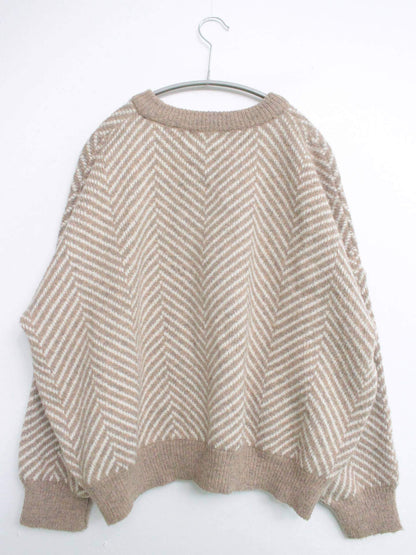 RiLi/リリ/ニット/セーター/トップス/ベージュ/FREE