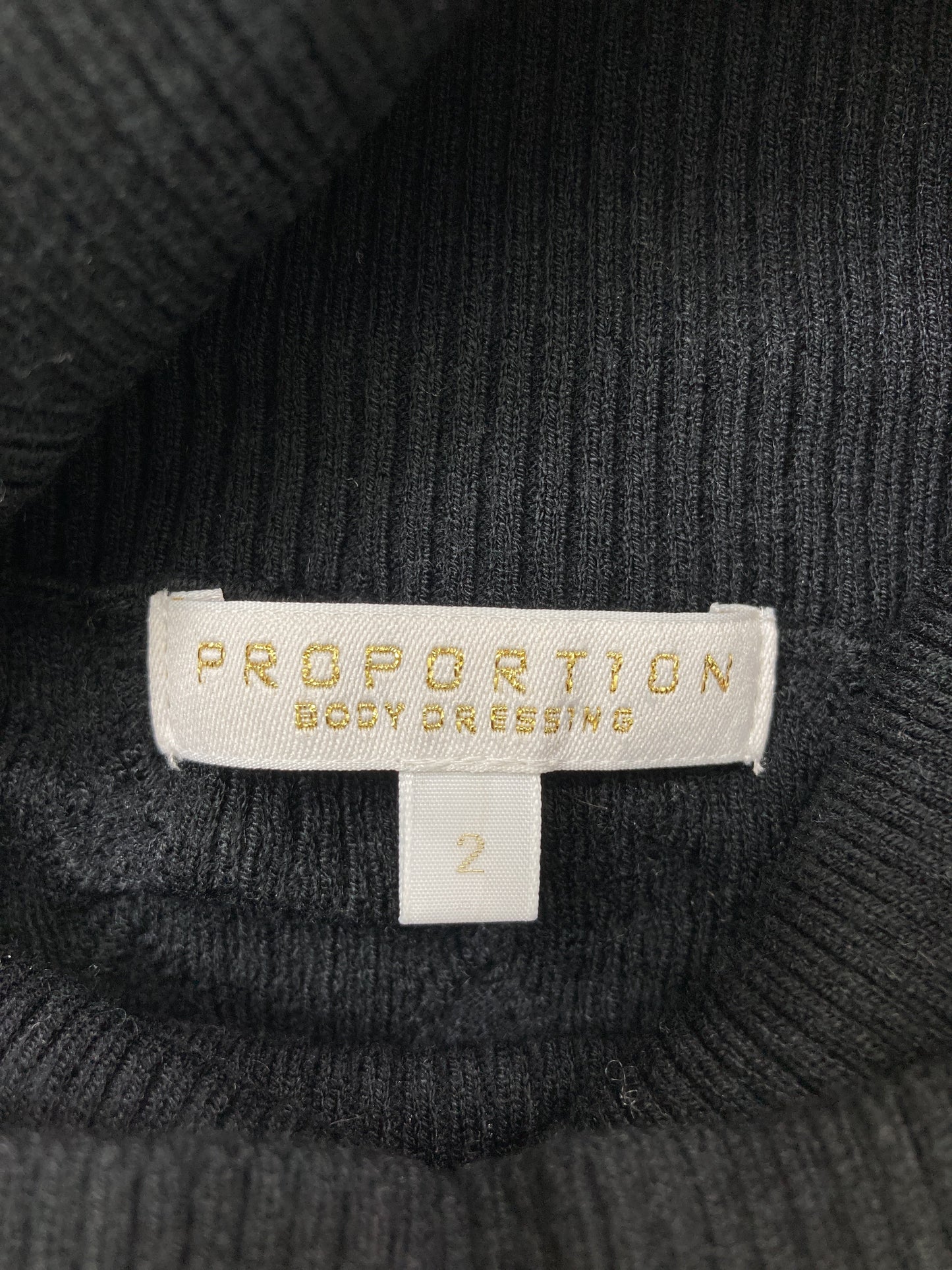 PROPORTION/ニット/セーター/トップス/ブラック/2